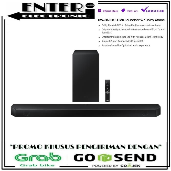 SAMSUNG HWQ600B - WIRELESS SOUNDBAR 3.1.2CH HW Q600B DOLBY ATMOS DTS X