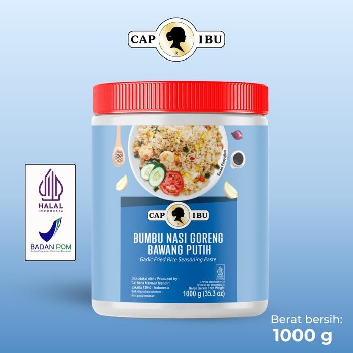 

TERMURAH CAP IBU Bumbu Nasi Goreng Bawang Putih POT 1gr READY STOCK