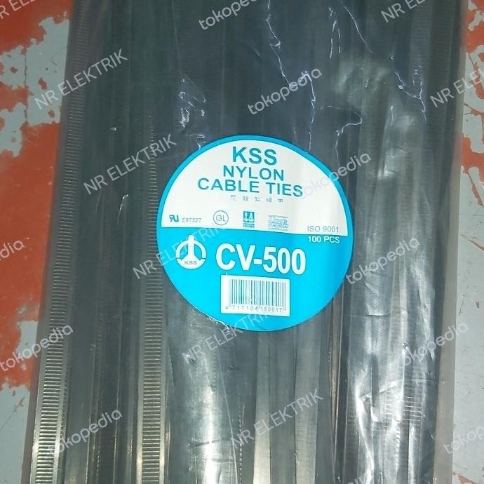 

Kabel Ties Cabel Tie Cv 500 X 7,6 (50Cm) Kss Hitam