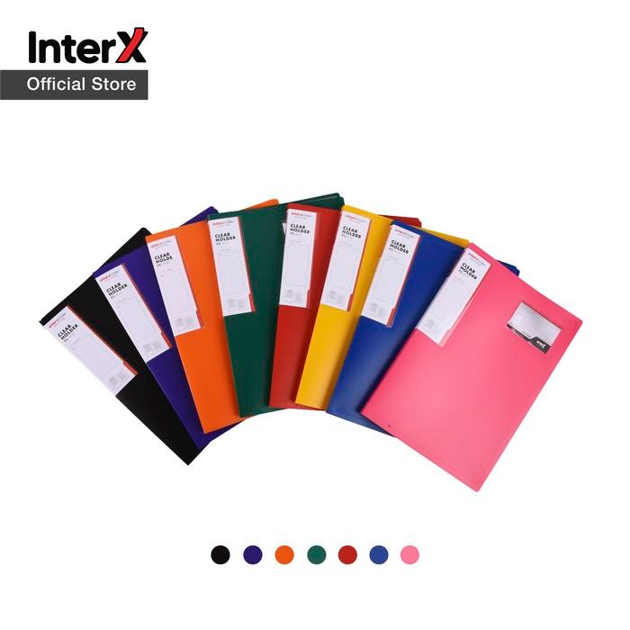 

InterX Folder Clear Holder / Document Keeper / Map Display Album 10 lembar Folio (F4)