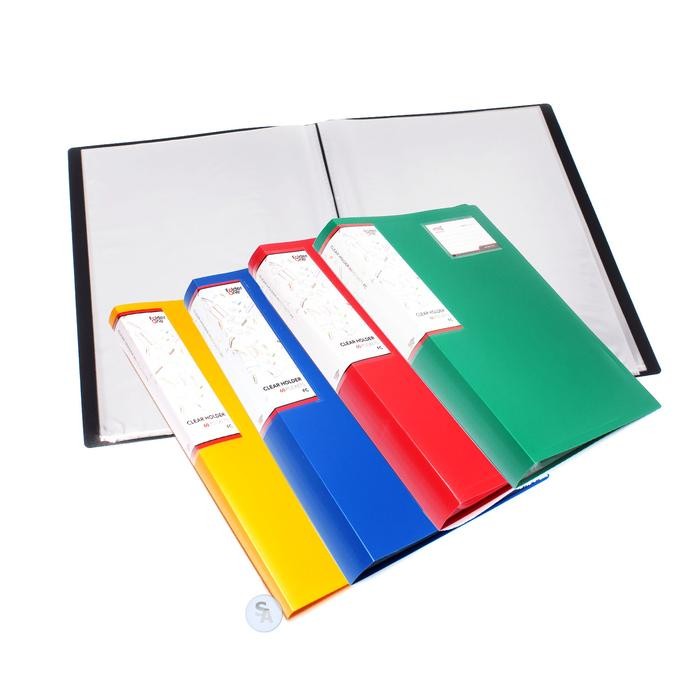 

FOLDER ONE - Clear Holder Dokument Keeper 60 Lembar Folio - Pcs