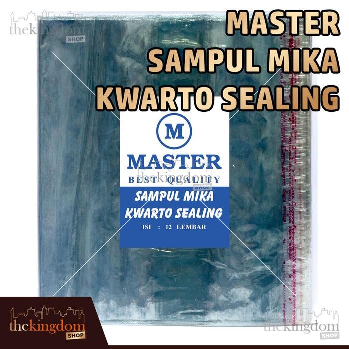 

Master Sampul Mika Kwarto Sealing Lipat Sampul Buku Sampul Plastik