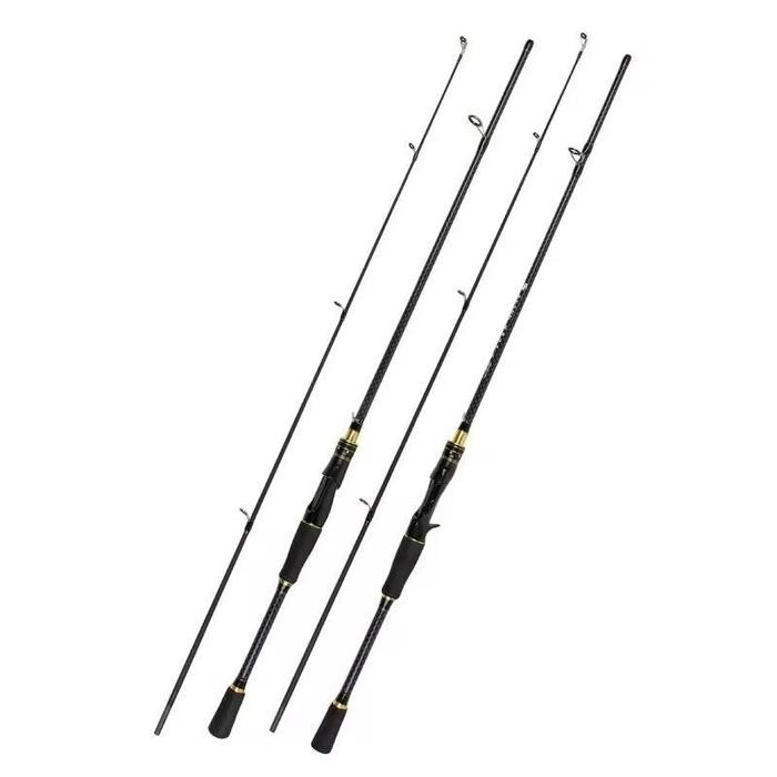 JORAN PANCING HITAM180-210CM JORAN SAMBUNG 2 CARBON JORAN SPINNING, BC