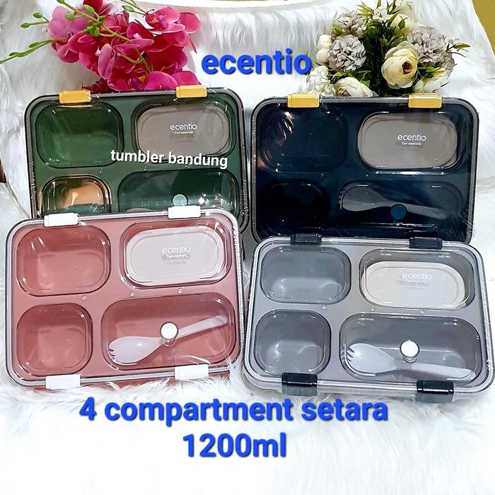 Pilihan- Lunch Box Ecentio Tempat Makan Ecentio Esentio Bekal Anak Bandung