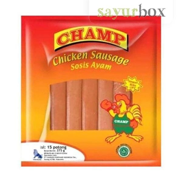 

Pilihan- Champ Chicken Sausages 375 Gram Sayurbox