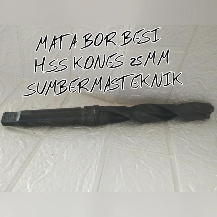 Mata Bor Besi Hss Cones 25Mm Mata Bor Kones 25 Mm Mata Bor Spiral Hss