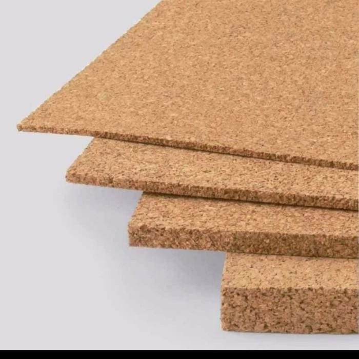 

Cork Sheet / Gabus Lembaran Tebal 6mm x panjang 60cm x lebar 90cm