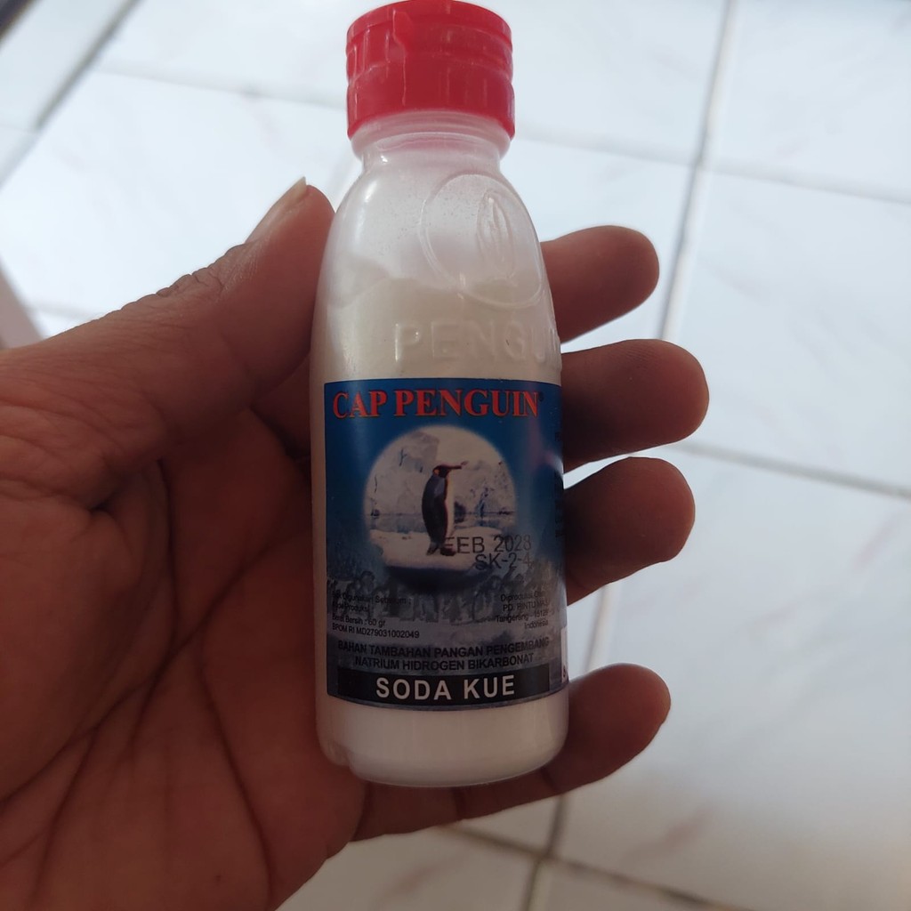 

Soda Kue Cap Penguin Kemasan Bubuk 60 gram