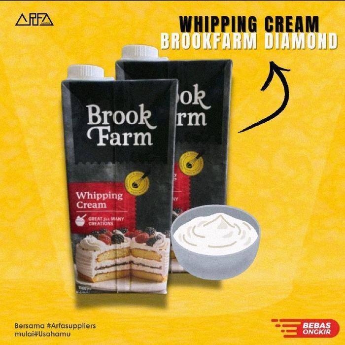 

Pilihan- Whipping Cream Brookfarm Diamond 1 Liter
