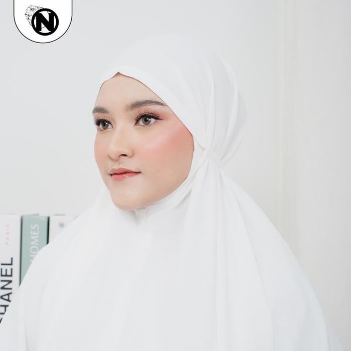 Pilihan- Hijab/Jilbab Khimar Crinkle Jumbo Non Pet Xxl Muslim Syari Kerudung Bergo Panjang