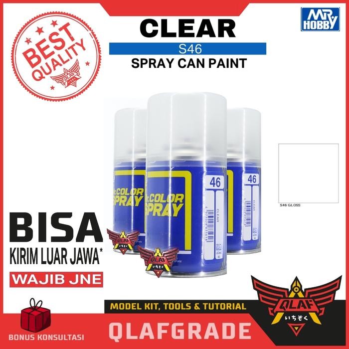

CLEAR GLOSS S46 Mr Color / cat gundam model kit spray can spraycan