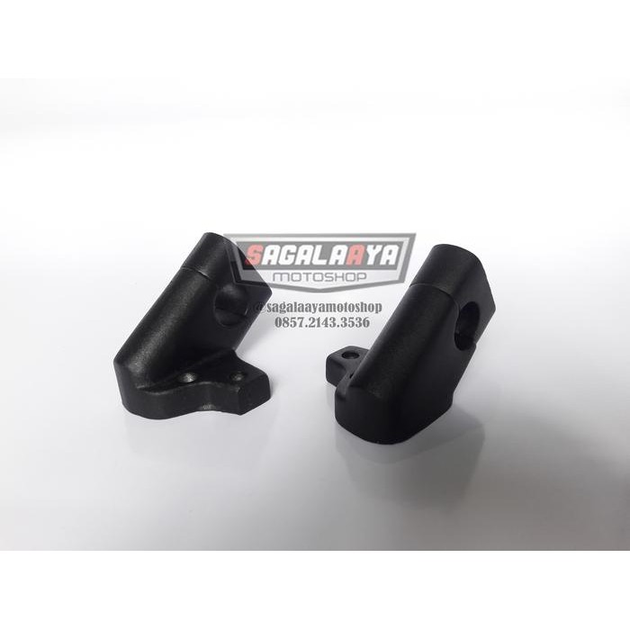 Termurah Raiser Miring Adaptor Stang Motor Bajaj Pulsar P180 P220 Ug4