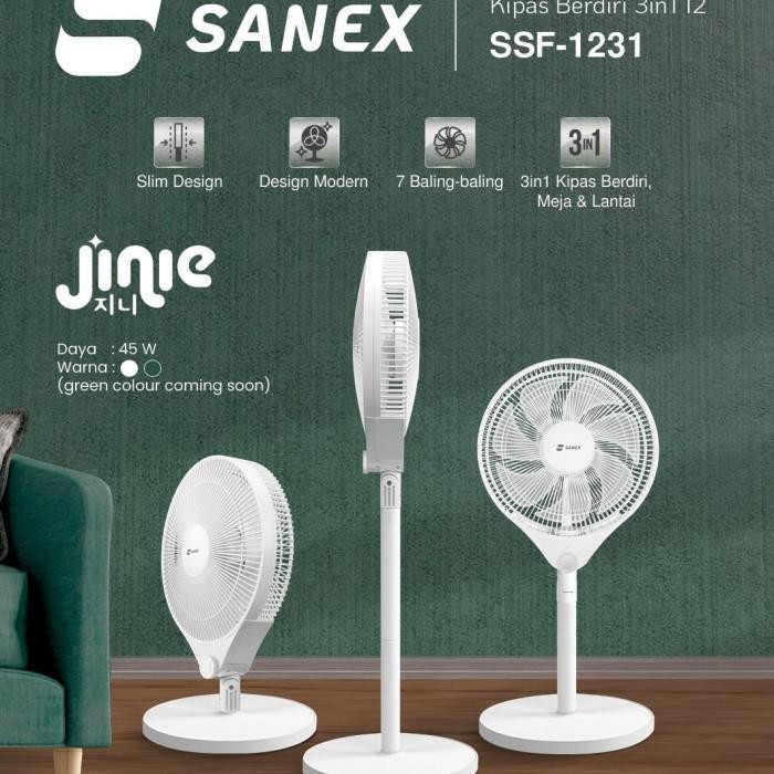 Tb Solid Mandiri - Kipas Angin Ultra Slim 12 Inch Jinie Ssf-1231