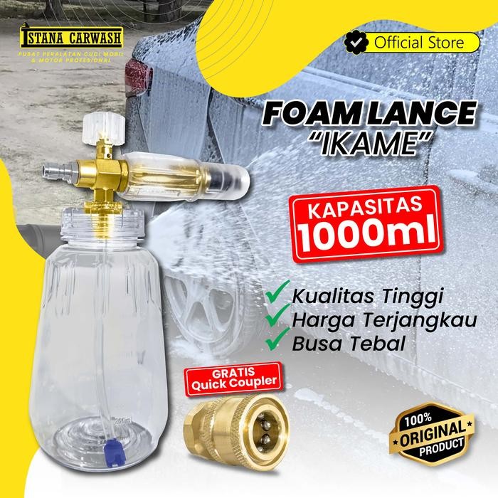 Ready foamlance jet cleaner / foam lance / snow foam lance / tabung foam lance