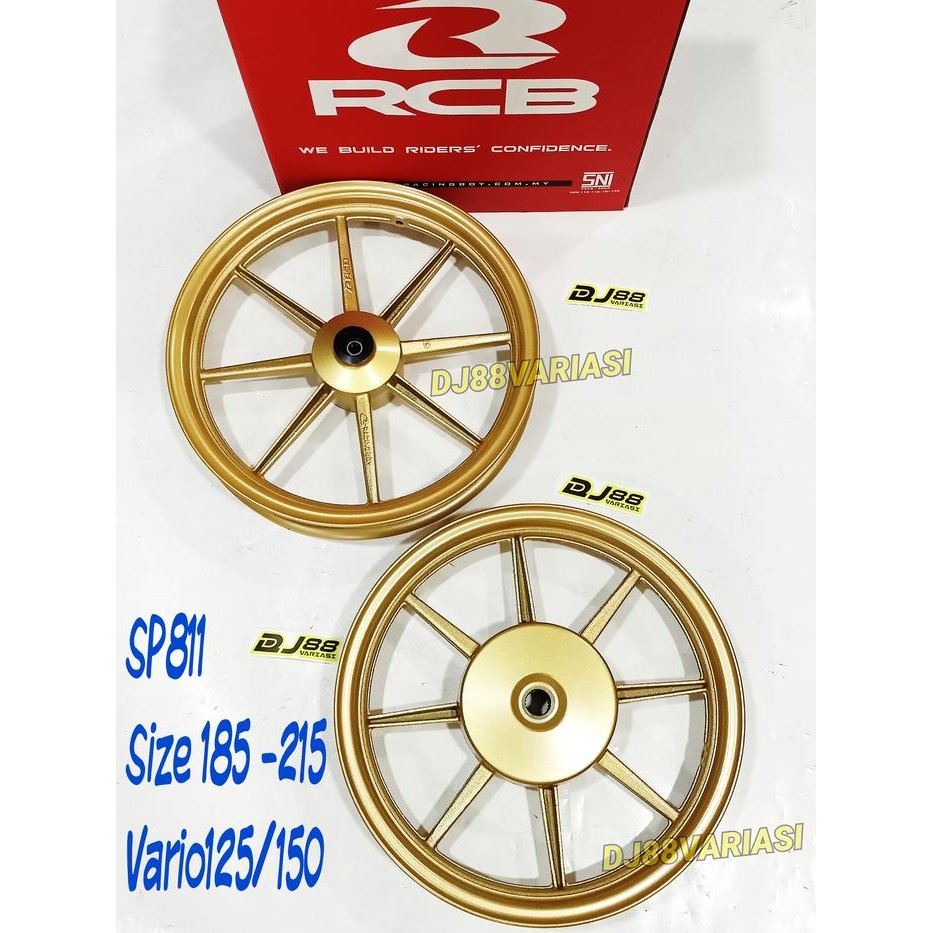 Velg Rcb Vario 125 Vario 150 Sp811 Palang 8 Racing Boy Ring 14
