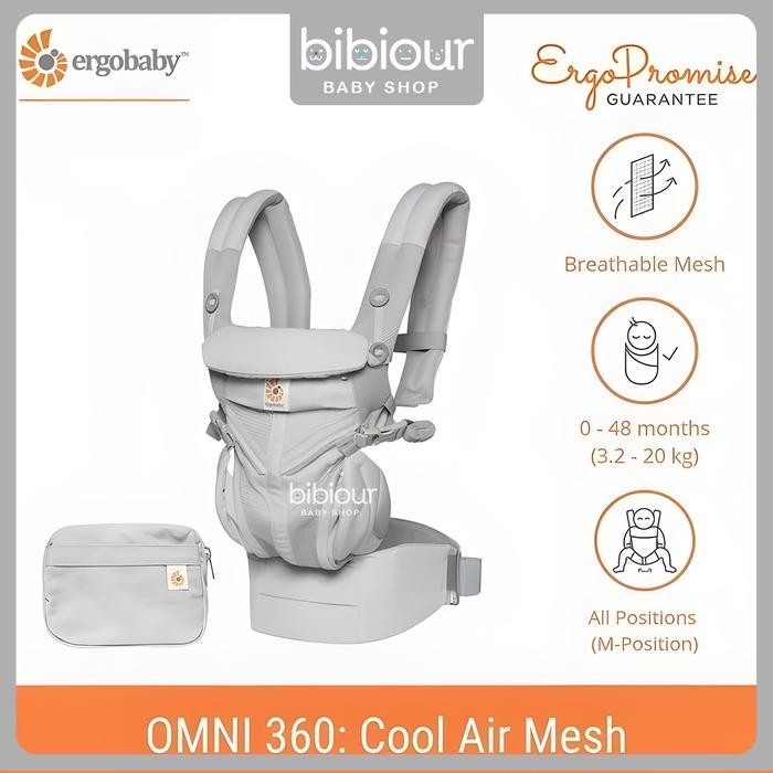 Ergobaby Omni 360 Cool Air Mesh Carrier Gendongan Bayi