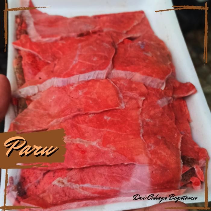

Pilihan- Paru Slice Sapi Australia 500Gr