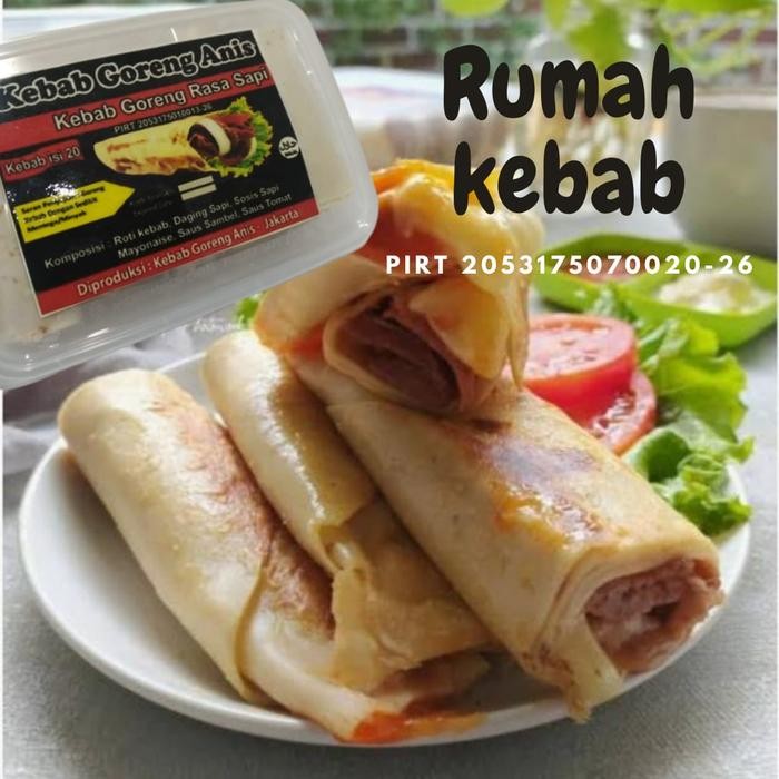 

Pilihan- Kebab Lezat Kebab Mini Isi 20Pcs/Box Khusus Gojek/Grab