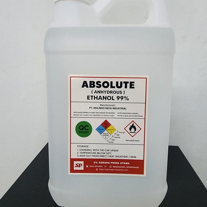 Ready ABSOLUTE ETHANOL 99% 5000 ML