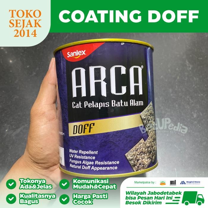 Pilihan- Arca Coating Cat Pelapis Batu Alam - Doff