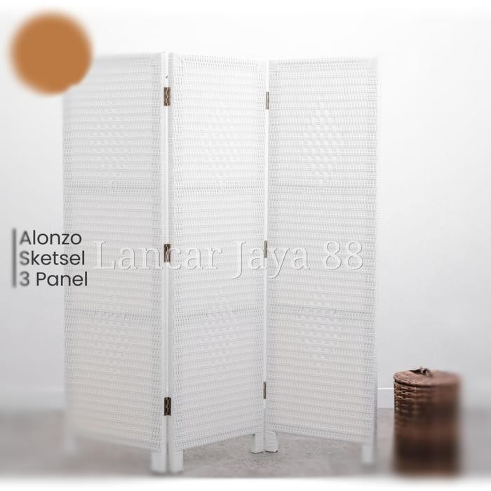 Sketsel Partisi Ruangan 3 Pintu Pembatas