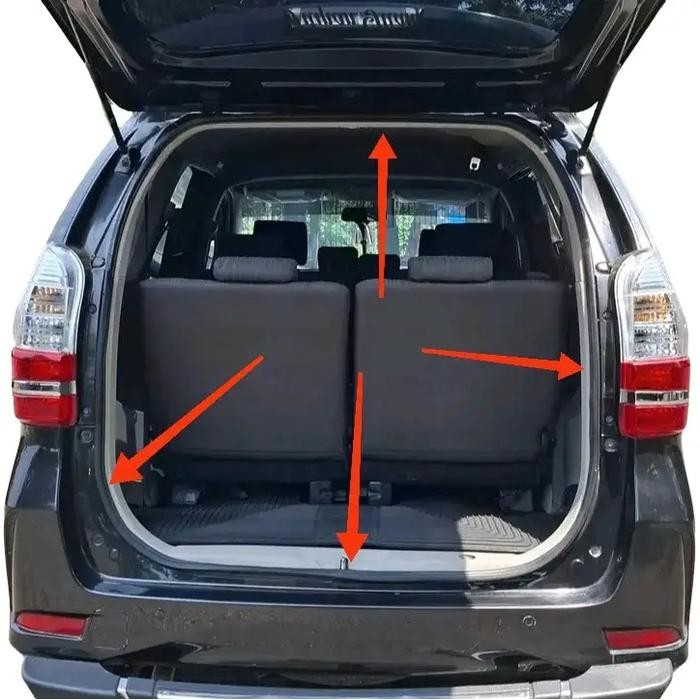 Karet Bagasi Karet Peredam Bunyi Pintu Bagasi Belakang Mobil Avanza Xenia 2004-2017