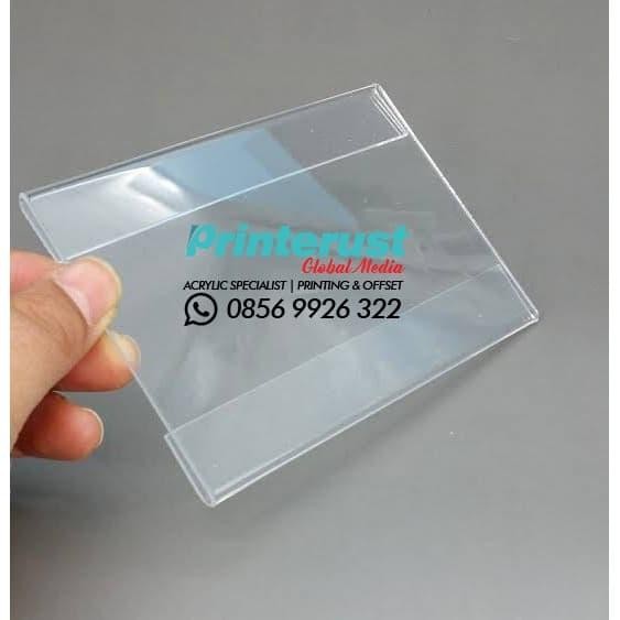 

New ACRYLIC PRICE TAG/ AKRILIK LABEL HARGA LANDSCAPE (6,5X9CM) GROSIR