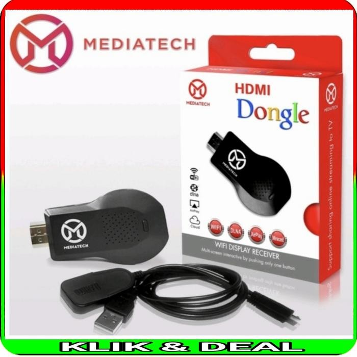 New HDMI dongle original anycast mediatech Kabel