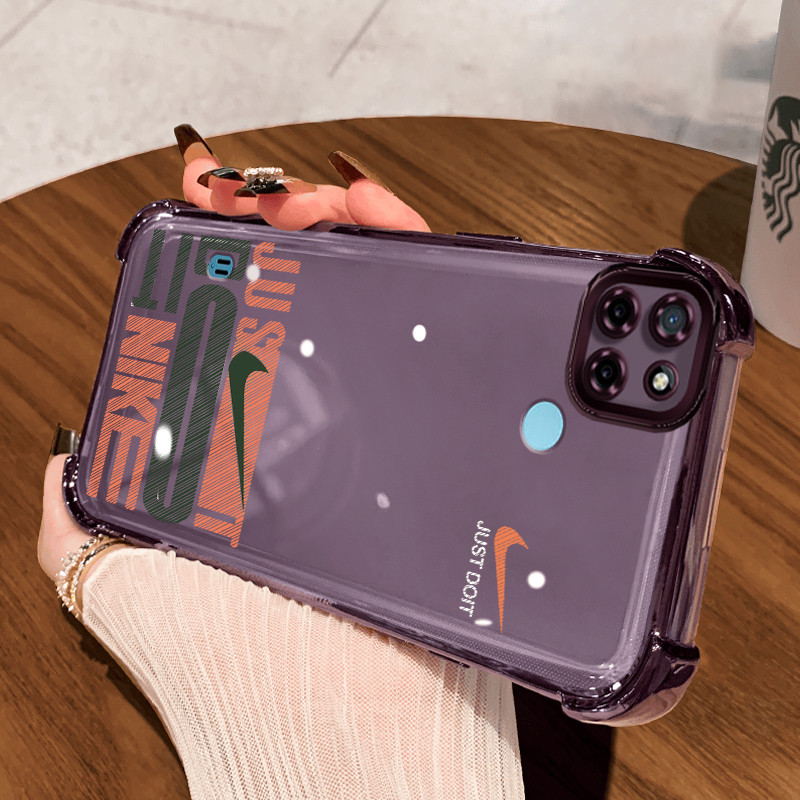 Casing Hp untuk Realme C21Y Realme C25Y C21 C15 Case Olahraga Personalitas Pria Kasing super keren a