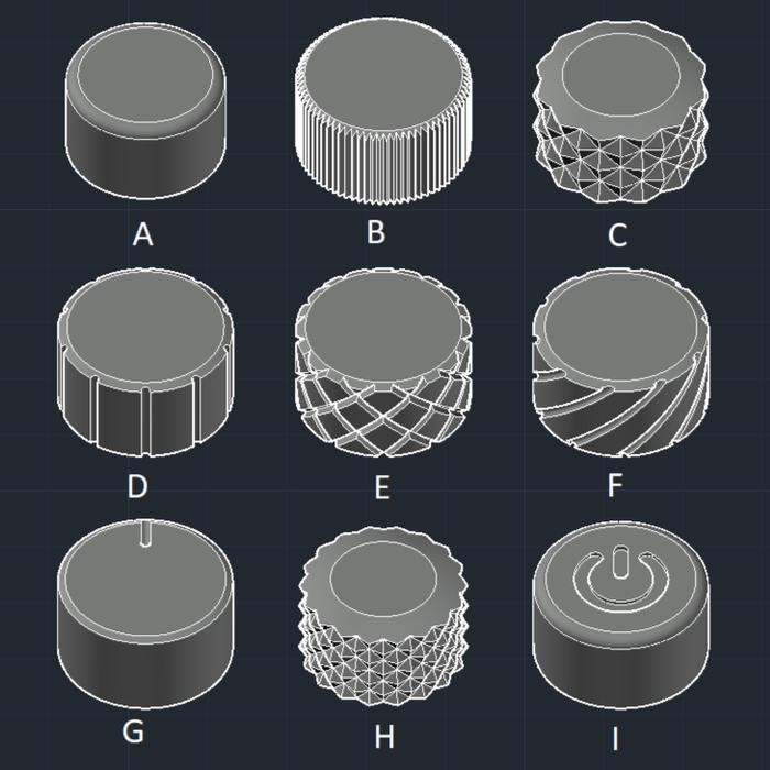 Pilihan- Custom Knob Vortexseries Gt-6 Gt-8 Mechanical Keyboard / Volume Knob