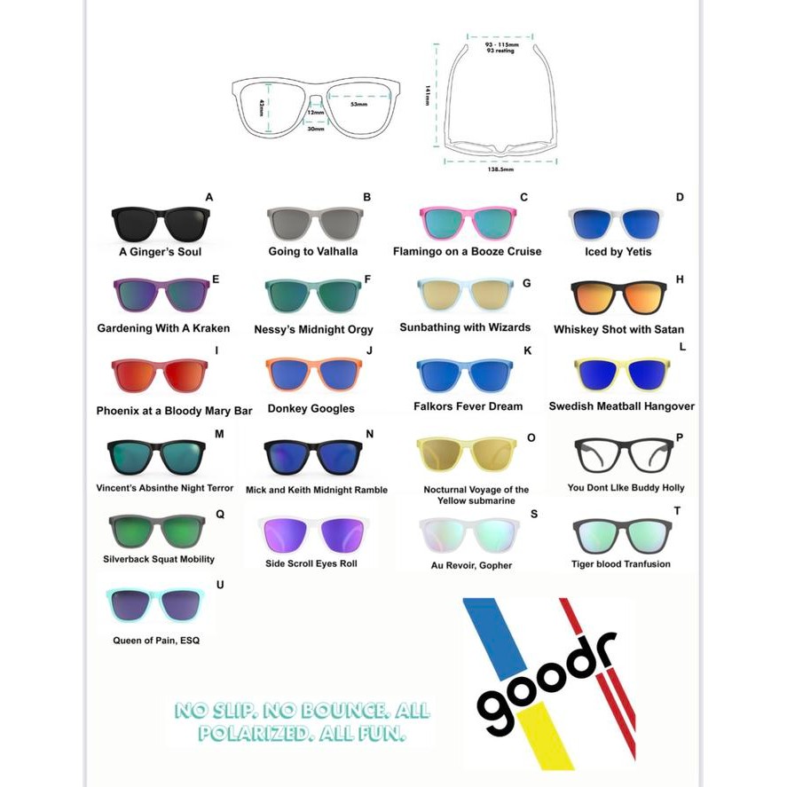 Kacamata Goodr Running Polarized Jogging
