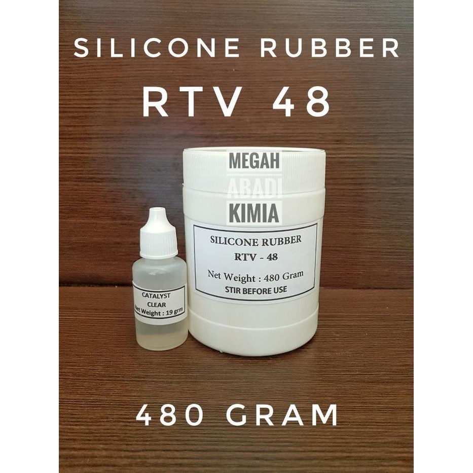 Silicone Rubber RTV 48 / 480 Gram