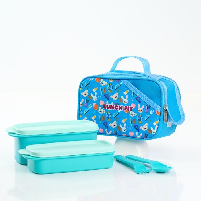 Cpm tas bekal kenji koala set of 4 pcs biru