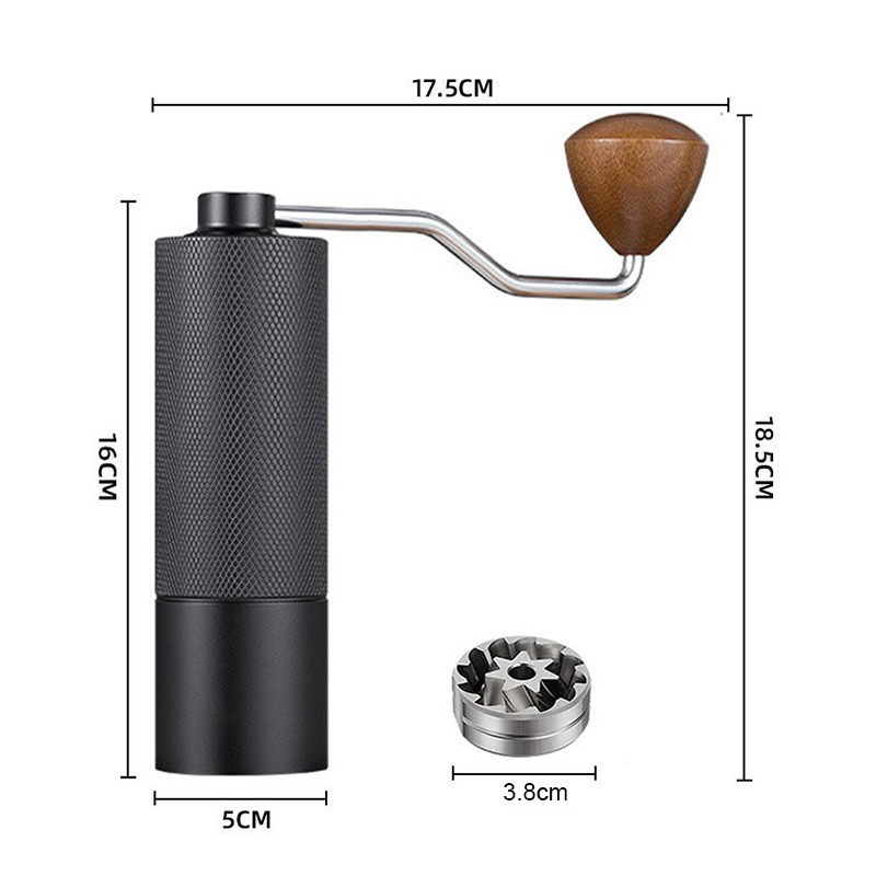 TERBARU Coffee machine  non electric coffee machine manual coffee machine stainless steel hand crank