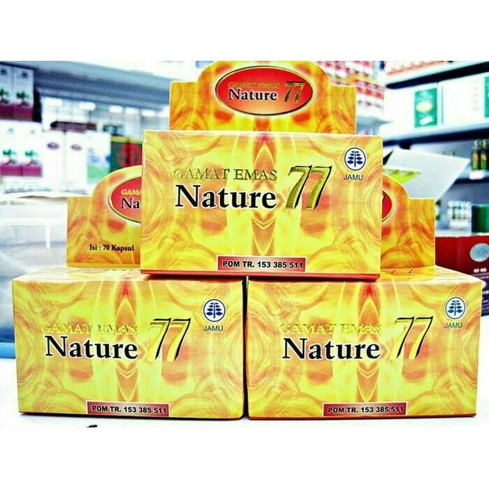 GAMAT EMAS NATURE 77 TENLUNG GAMAT GOLD KAPSUL EKSTRAK TERIPANG COD GRATIS ONGKIR
