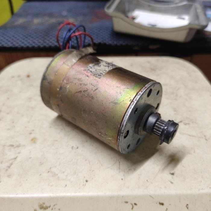 DC MOTOR NISCA CORPORATION 24V DC 3000RPM DINAMO DC HIGH TORSI