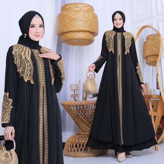 GALERI SICANTIK - COD - Gamis Abaya Busui Mewah