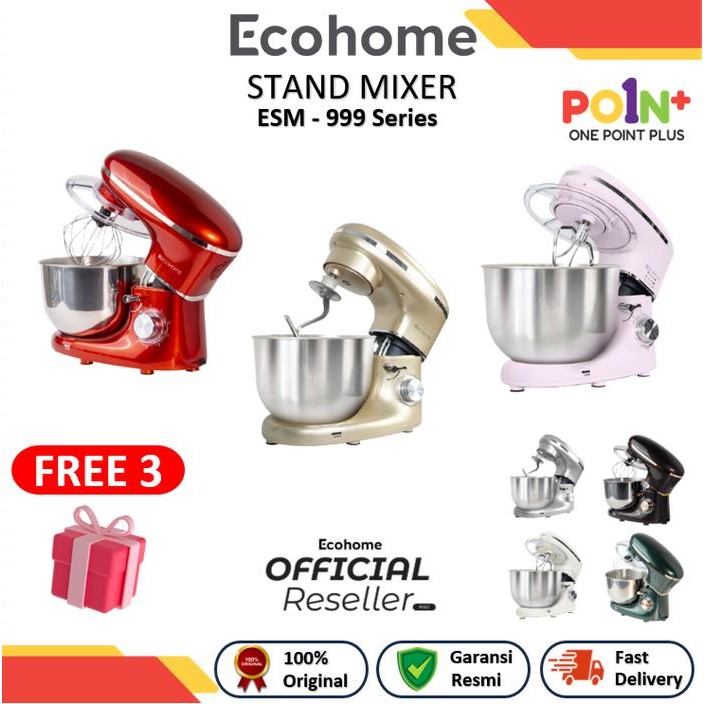 Ecohome Stand Mixer Standing Mixer ESM 999 Premium Quality