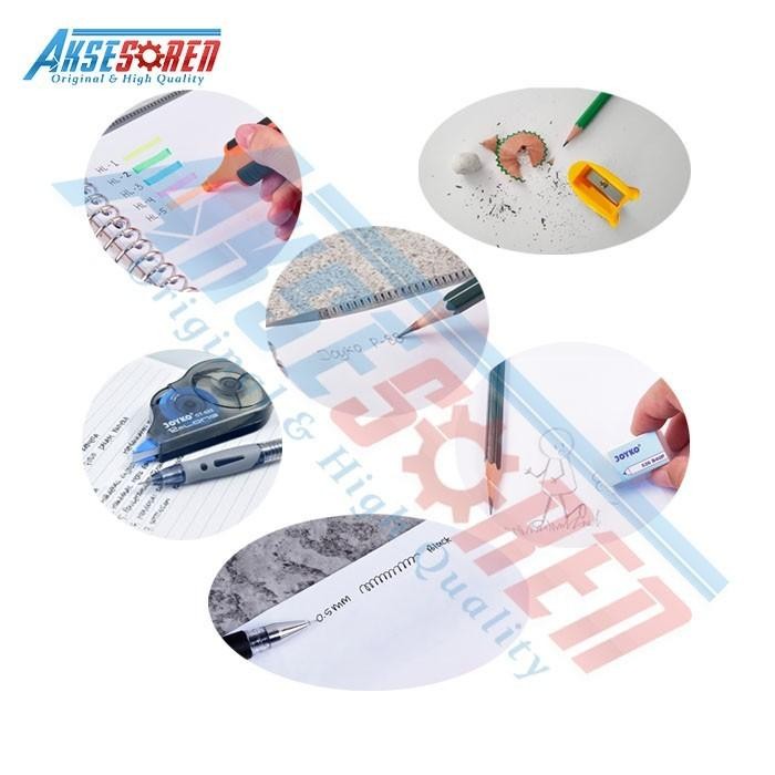 

Paket Alat Tulis Ujian Lengkap Joyko / Perlengkapan Sekolah 1 Set