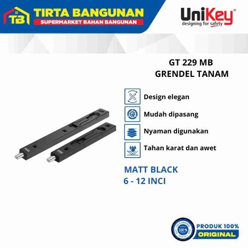 UNIKEY GT 229 GRENDEL TANAM SLOT PINTU TANAM PINTU KAYU
