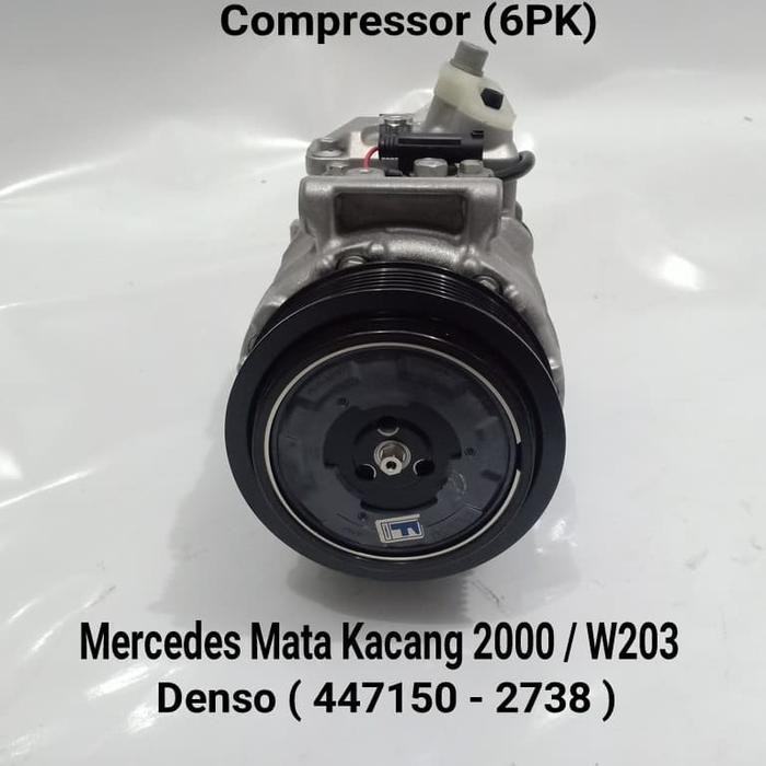Termantab] Compressor Kompresor AC Mobil Mercedes Mata Kacang 6PK W203 C240 S320.