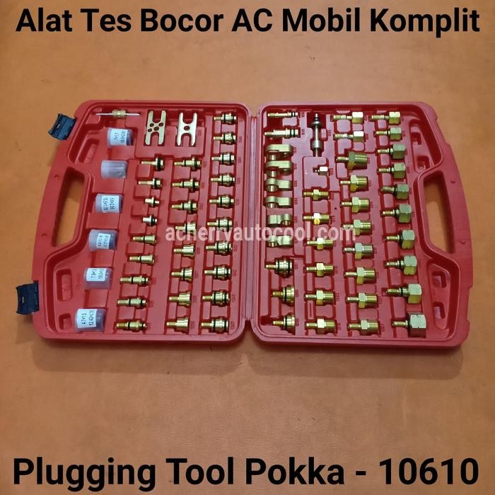 :=:=:=:=] Alat Tes Bocor AC Mobil Komplit Pokka