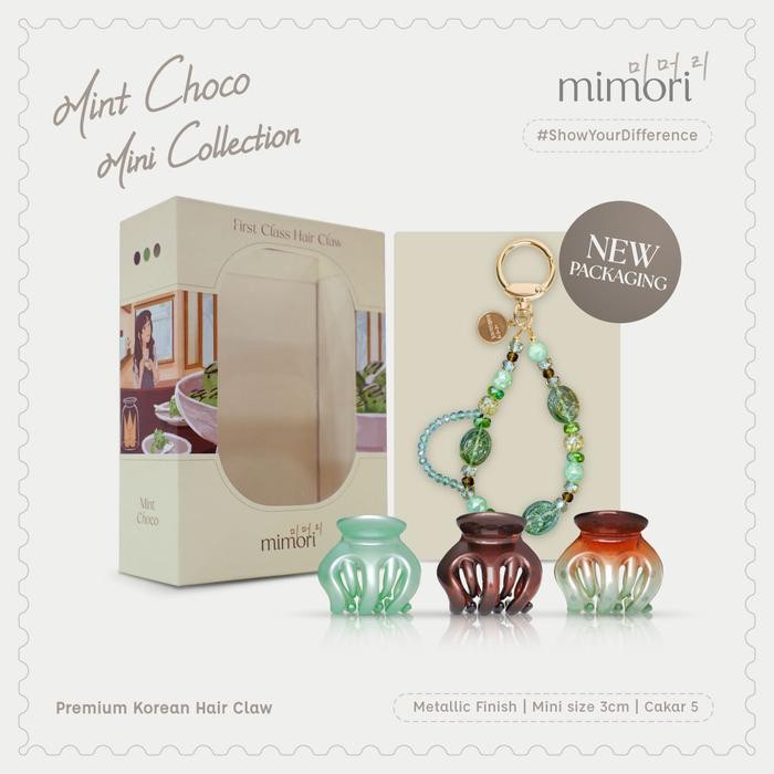 TERLARIS Mim - Jedai Korea Aesthetic Mini Mint Choco isi 3 READY STOCK
