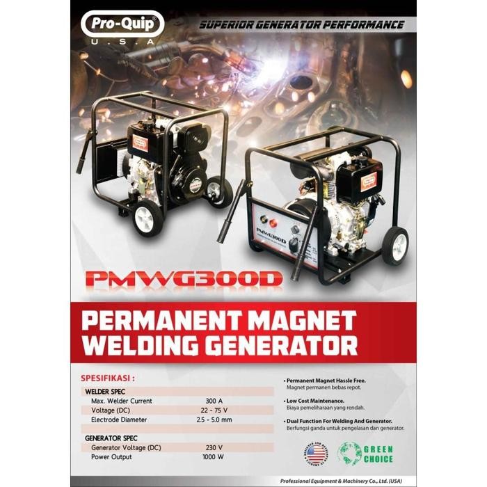 99 Genset Las 300A Diesel Portable Welding Generator