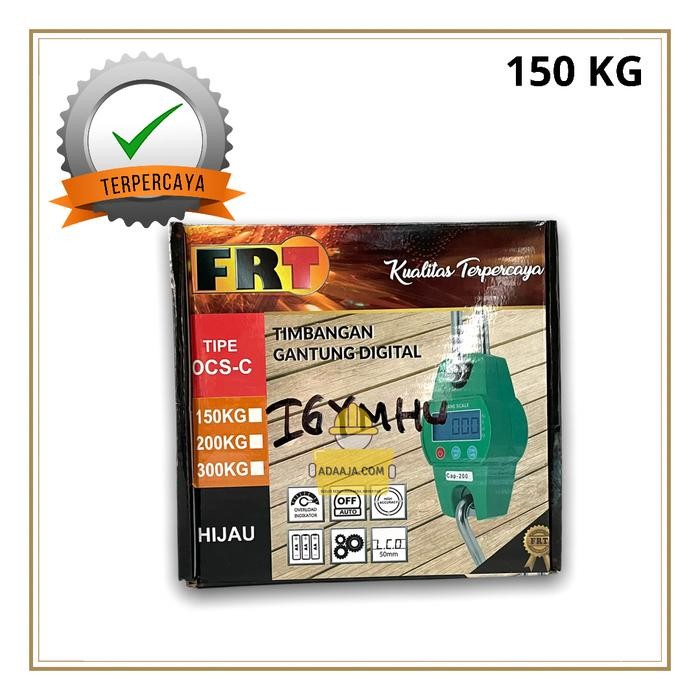 Langsung Order Timbangan Gantung Digital Kapasitas 150 Kg -FRT