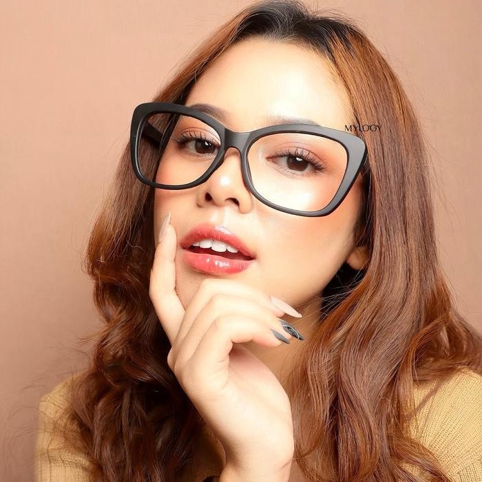 Promo Mylogy - Glasses Frame Kacamata Optik Cateyes Kode Jio Kacamata_Mylogy Eyewear
