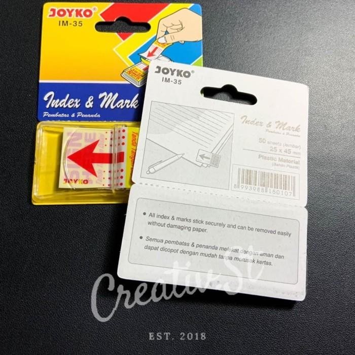 JOYKO Sticky Notes Penanda SIGN HERE IM-35 Memo Stick