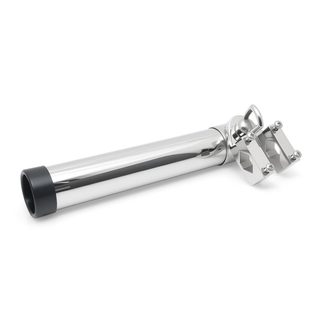 Marine Boat Fishing Rod Holder Stainless Steel Fishing Clamp-On Rod Pod Holder For Marine Boat
