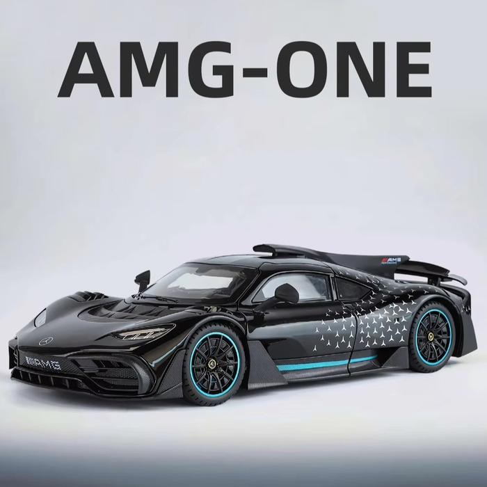 STOK TERBATAS  1:18 MERCEDES BENZ AMG ONE SUPERCAR DIECAST MINIATUR KOLEKSI PAJANGAN HADIAH