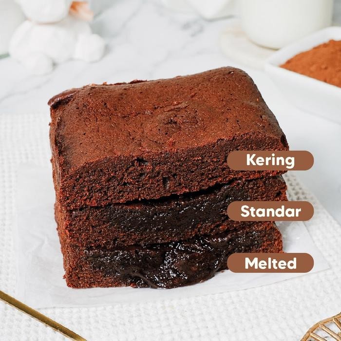 TerEnakPolll- Mbun Brownies Panggang Mix Topping Ukr 22X10 Mbun Brownies Panggang Brownies Melted